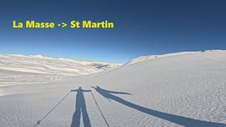 Freeride La Masse - St Martin en poudreuse