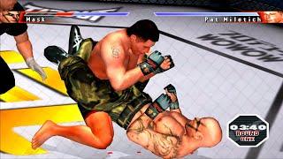 UFC Sudden Impact PS2 PCSX2 Gameplay #2  All Characters Unlocked Tournament 4K 60fps