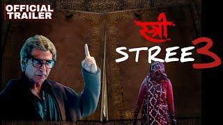 Stree 3 - Shraddha Kapoor as STREE  Horror Comedy  Announcement  Akshay Kumar  Rajkummar Rao