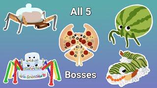 Bugsnax - All 5 Bosses Legendary Bugsnax