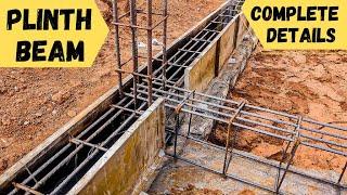 Biggest Mistakes in Beam on Construction Site - Practical video of Plinth Beam Beam on Site