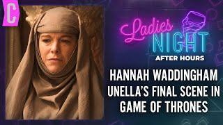 Game of Thrones Hannah Waddingham on Literally Being Waterboarded