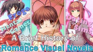 History of Romance Visual Novels Dating Sims Eroge Hentai Bishoujo and Renai Games Nakige