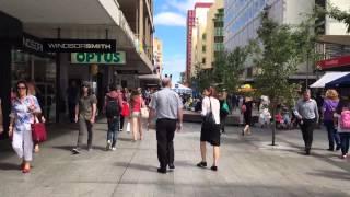 A Walk Through Rundle Mall Adelaide Australia