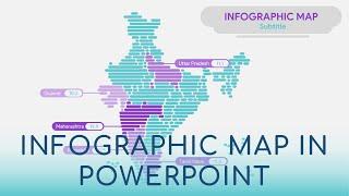 PowerPoint Tutorial Infographic Map Animation