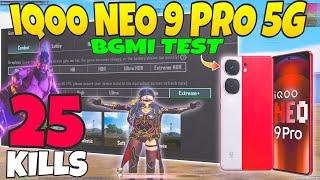 Like Pro Max GamingiQOO Neo 9 Pro 5G BGMI Test on Fps Meter