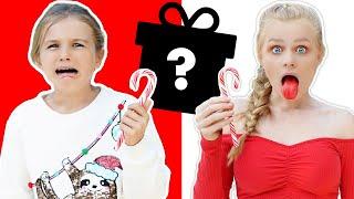 LAST TO STOP EATING CANDY CANES WINS MYSTERY PRIZE Challenge  Fizz Sisters