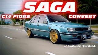 Proton SAGA convert JDM FIORE C14