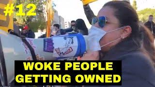 RIDICULOUS WOKE LEFTIST MORONS getting TRIGGERED and OWNED - clown world compilation #12