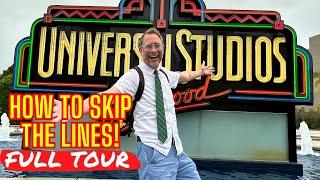 Universal Studios Hollywood VIP Full Tour How To Skip Lines EVEN At SUPER NINTENDO WORLD