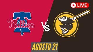  Padres vs Phillies WILD CARD RACE MLB comentarios en VIVO