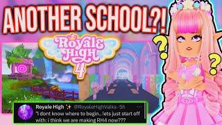 ROYALE HIGH ANNOUNCED CAMPUS 4? WHAT ABOUT CAMPUS 3? We are ALL Confused...