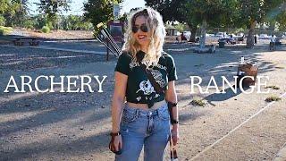 Come to the Archery Range with me   Vlog