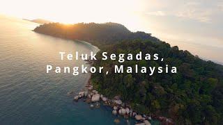 Teluk Segadas Pulau Pangkor Malaysia Camping FPV