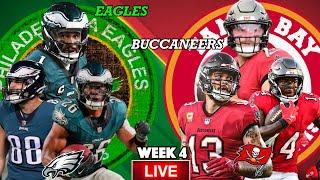  Eagles VS Buccaneers  ULTIMATE Live Stream Reaction  Week 4