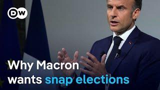 France snap elections The right way to counter the extreme right?  DW News