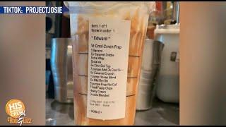 starbucks complicated order