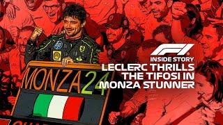 INSIDE STORY Charles Leclercs Second Monza Victory For Ferrari  2024 Italian Grand Prix  Lenovo