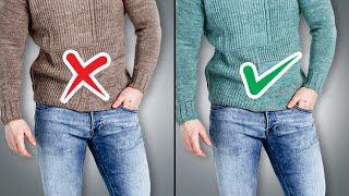 CORRECTLY Match A Sweater With Jeans Most Men Get This Wrong