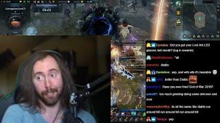 Asmongold talks about Lost Arks pay to win model