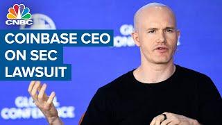 Coinbase CEO Brian Armstrong on SEC lawsuit Weve had a long history of being transparent with them