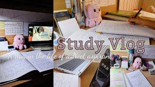 A day in the life of a Neet Aspirant  Study vlog  Neet 2022 