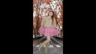 Nymphet Fashion Pink Fall  Autumn Outfit #shorts #shortvideo #pink  Part 1