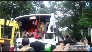 KSRTC- Private Bus Accident In Karukachal Kottayam