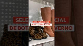 SELEÇÃO ESPECIAL DE BOTAS PRO INVERNO ️ #roupas #botas #seleção #achadinhos #novidades
