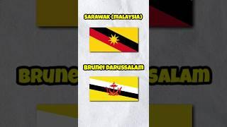 Bendera yang mirip negara vs regions #shorts