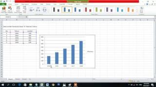 Cara Termudah Membuat Diagram Batang Di Excel