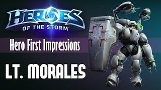 Lt. Morales Talents Abilities and Strategy - Hero First Impressions - Heroes of the Storm