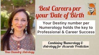 Career & Professional based on Date of Birth Numerology