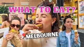 Trying all the BEST FOOD in MELBOURNE  Melbourne Food Tour 2024  Australia travel vlog