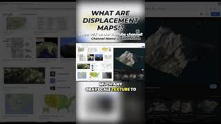  What Are Displacement Maps in VFX #shorts  #cgi #vfx #trending  #cinematic #aftereffects