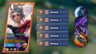 MELISSA WAJAR DI BAN TERUS  BUILD INI TERLALU OP PARAH  Mobile Legend Bang Bang