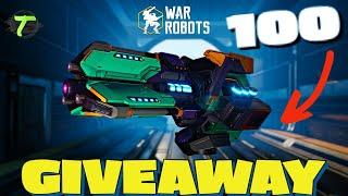 100 Hwangje Giveaway WR War Robots New Event Update
