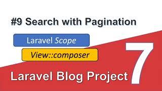 #9 Laravel Blog Project in Hindi 2020 - Search filter with pagination