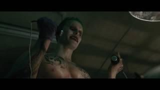Suicide Squad 2016 Joker tortures Harley