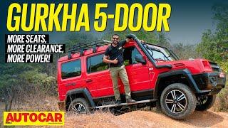 2024 Force Gurkha 5 Door review – Hardcore off-roader is bigger and better  @autocarindia1