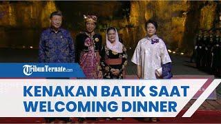 Penampilan Para Pemimpin Dunia Kenakan Batik saat Welcoming Dinner KTT G20