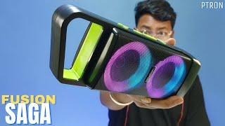 Ptron Newly Launched Fusion Saga  20W Speaker Unboxing & Review  Best Speaker Under 1500 