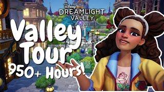 ENTIRE VALLEY TOUR  One Year and 950 Hours In The Making  Disney Dreamlight Valley