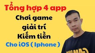 Tổng hợp 4 app chơi game kiếm tiền cho IOS Iphone #super8ball #trickshotblitz #solitaireblitz