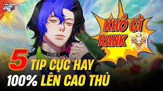 Liên quân 5 Tips Cực Hay 100% lên Cao Thủ khi bạn Áp Dụng chuẩn mùa S1 2023 TNG