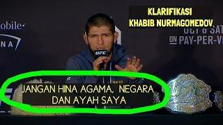 FULL Klarifikasi Khabib Nurmagomedov RICUH