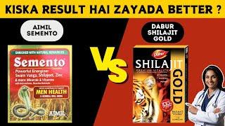 SEMENTO vs DABUR SHILAJIT GOLD  MEN HEALTH & STAMINA BOOSTER  AIMIL SEMENTO