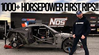 1000 WHP GTR Motor Swapped Z First Drive Insanely Fast