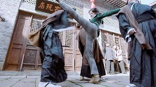 Japanese samurai harassing Chinese beauties not knowing that beauties are kung fu masters