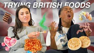 TRYING BRITISH SNACKS FT. MADELINE ARGY